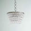 Lustre unique à 5 lumières avec accents en cristal Beno-1402445325