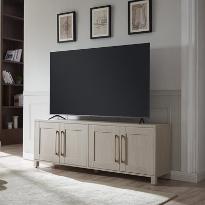 Meuble télé rectangulaire pour téléviseur de 75 po ou moins Chabot