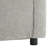 Comfortable Modern Chenille Sofas For Living Room, Light Grey