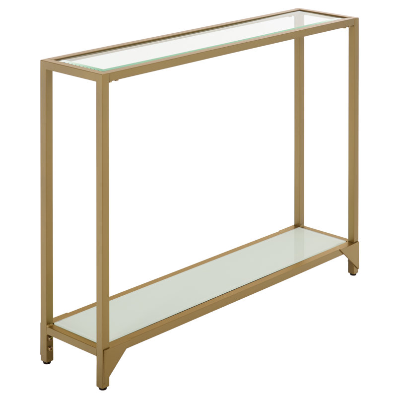 Console Charlie-Adam, 29" H x 36" W x 8" D, Clear, Or