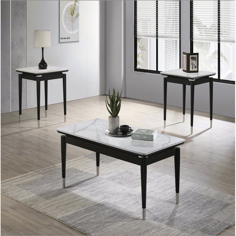 Table de bout style contemporain 1pc