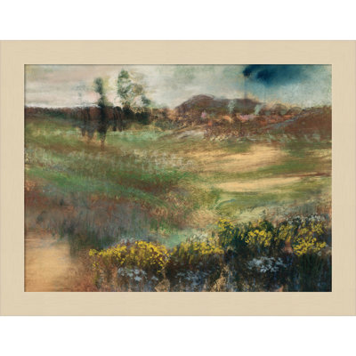 Edgar Degas's Landscape With Smokestacks Print