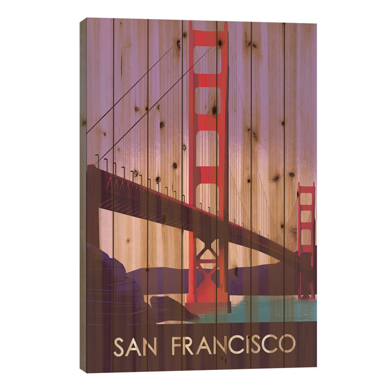 San Francisco I, H 40 po x l 26 po x P 1,5 po