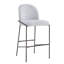 Tabouret de bar rembourré en métal-118472621