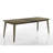 Yuki 72-88 Inch Extendable Dining Table Set With 8 Off White Chairs