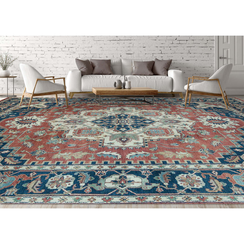 Wool Oriental Area Rug, Rectangle 10' x 14'