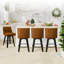 Tabouret pivotant avec structure en bois massif Malakeh-940147263-1000772009-985001775