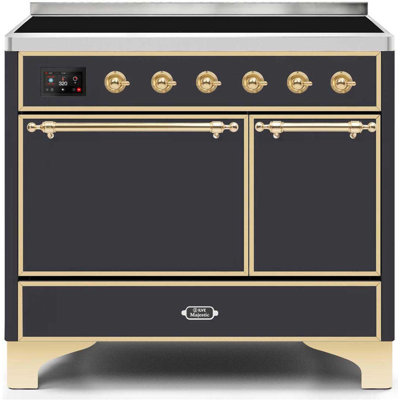 ILVE Majestic II Series 40 inch Induction Range with 6 Induction Elements (Glass Door)