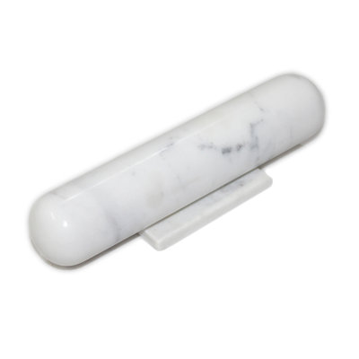 Wade Logan Marble Rolling Pin with Stand