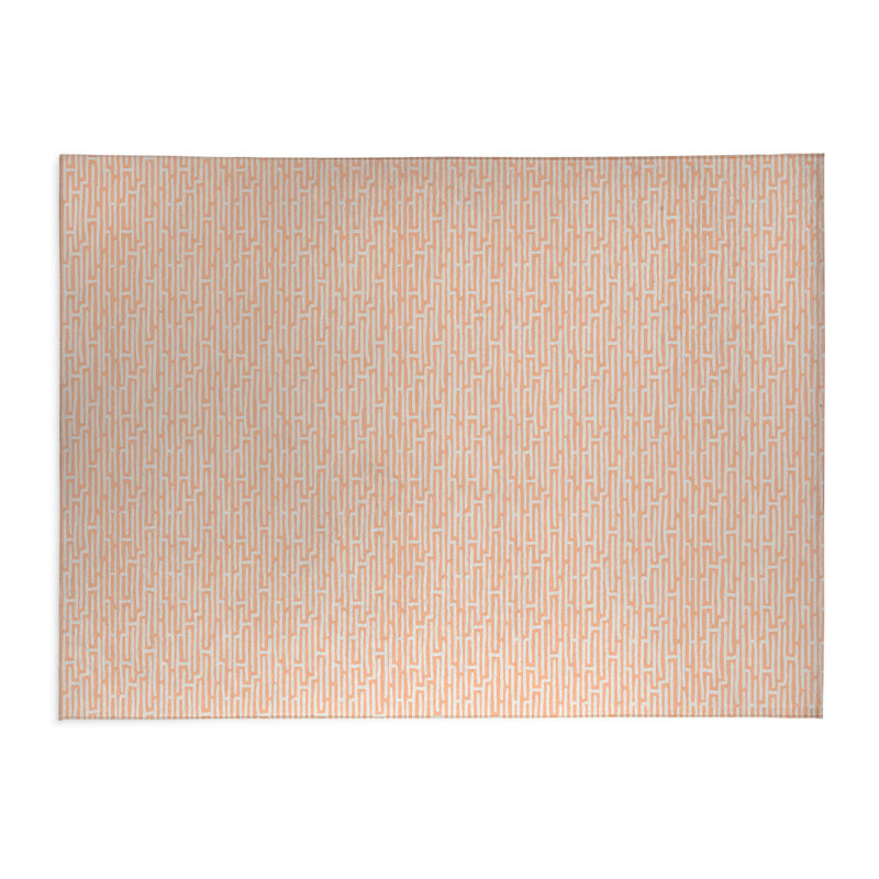 Tapis de bureau Twilight Labyrinth, L 7 pi x L 5 pi  , Pêche