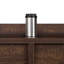 Pfarr 63" W Farmhouse Wood Sideboard with Glass Doors and Adjustable Shelves, Brown-414355244