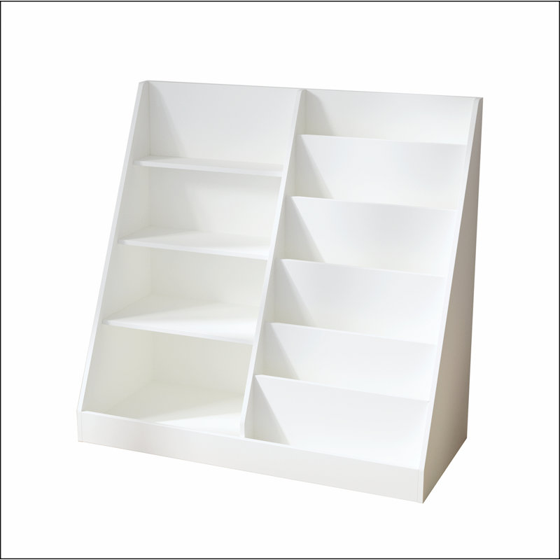 Multifunctional 4 Tier Bookshelf And Book Storage Organizer With Bookcase Display Stand