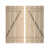 Knotty Pine Texture/Primed Tan