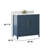 Brecken 36 " W Freestanding Standard Free Standing Single Double Single Vanity Bathroom Vanity With Stone Top-2074735681