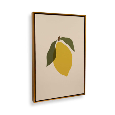 «Simple Lemon II» par Garima Dhawan, reproduction d'art