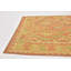 Tapis noué la one-of-kind à la main-nouvelle ère rouille rouge 3 pi 7 po x 5 pi aire de laine Elland