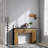 47In Modern Wood Console Table , Entryway Table, Sofa Table - Rustic & Contemporary Design