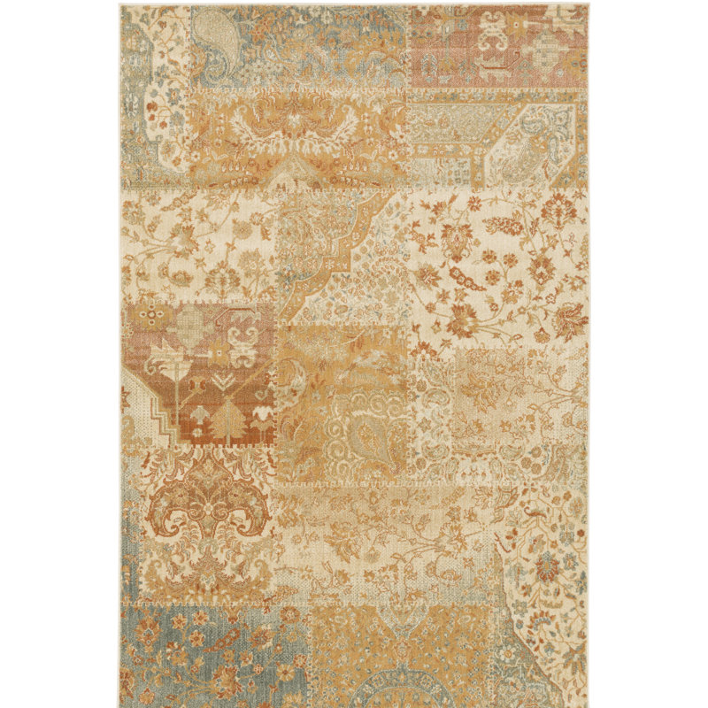 Mcelrath Geometric Indoor Rug, Rectangle 8'10" x 12'9"