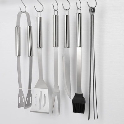 Stainless Steel Dishwasher Safe Grilling Tool Set