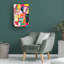 «Emsal Vibrant Abstract», reproduction d'art sur toile tendue-1143281367