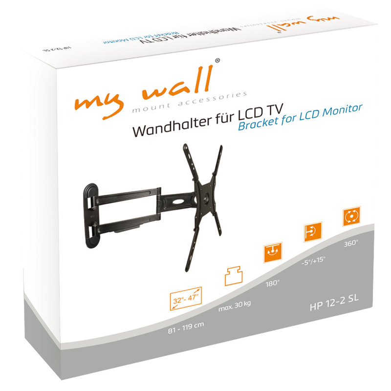 Wall Mount for 32"-47" Flat Panel Screens
