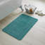 2 Piece Bathroom Rug Set Greek Key Pattern Bath Mat & Pedestal Mat Non Slip Rubber Back Soft Absorbent Mats-19840732