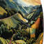 Horloge murale Vineyard Sunset Rows Of Ruby Landscape I-93382605