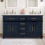 Ensemble de meuble-lavabo double 60 po avec plateau en pierre reconstituée Scarlett-1989933789