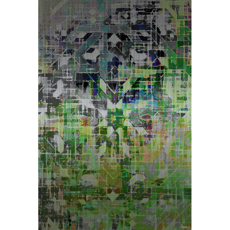 «Kif In Ketama» par Parvez Taj - reproduction sur métal, H 36 po x l 24 po x P 1,5 po