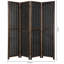 160Cm W x 175.3Cm H 4 - Panel Solid Wood Room Divider-1731852389