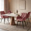 Modern Luxury Velvet Tufted Armchair with 11.5cm Thick Cushion for Dining Room, Restaurant, Reception Room, Hotel-435966723