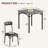 Jahyda 2 - Person Four Leg Dining Set-1646006108