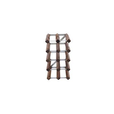 Brejon 12 Bottle Solid Wood Standard Wine Bottle Rack