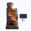 Weather Resistant Floor Fountain with Light