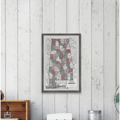" Alabama Map "