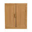 Buffet décoratif d'angle peu encombrant avec tablette réglable Lula-120884756-120884759