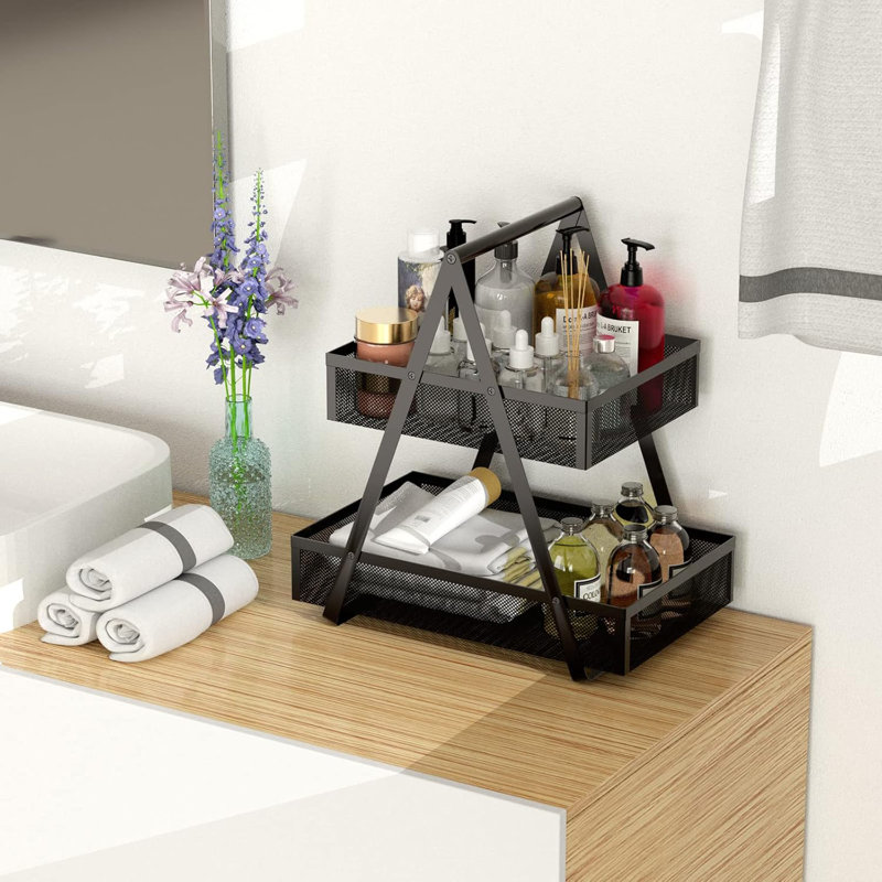 Metal Kitchen Counter Organizer