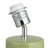 Stoneware Table Lamp with Linen Shade-53327652-53327653