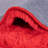  Red Round Shag Rugs, 4x4ft Soft Non-slip Fluffy Rug for Bedroom, Living Room, Teen Rooms Home Decor-555472340-555472347