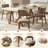 Upholstered Solid Wood Dining Chair Side Chair-979962847