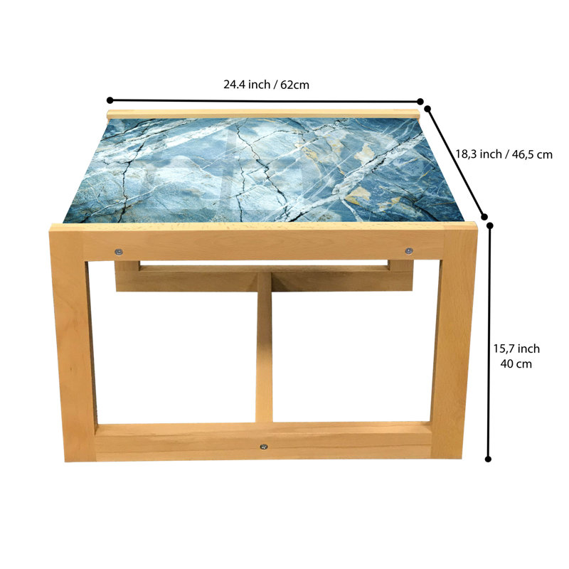 Jallier Sled Coffee Table, 62cm H x 46cm W x 40cm D