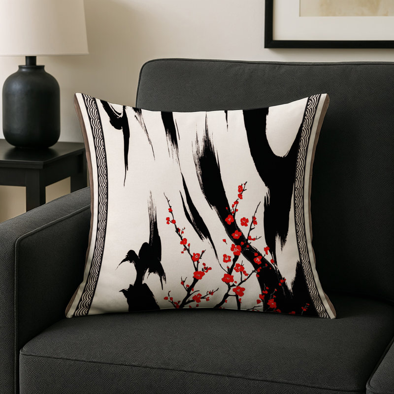 Tides Indoor And Outdoor Pillow, Square 18"