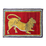 Bakeman One-of-a-Kind 3'5'' X 4'9'' Hand Knotted Area Rug