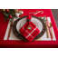 Serviette de table brodée Mistletoe 20 po Icenhour