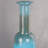 Hand-Blown Turquoise Blue Ombre Art Glass Vase, 18" Centerpiece for Fresh Flowers & Pampas Grass-648187926