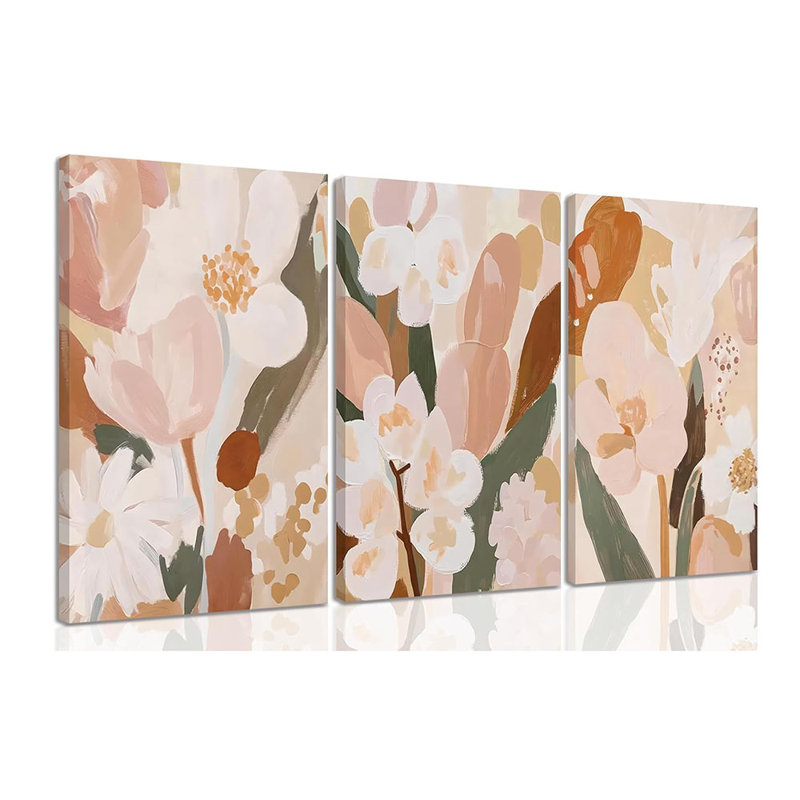 3 Piece Wrapped Canvas Set