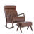 Deyja Solid Wood Rocking Chair-453316874