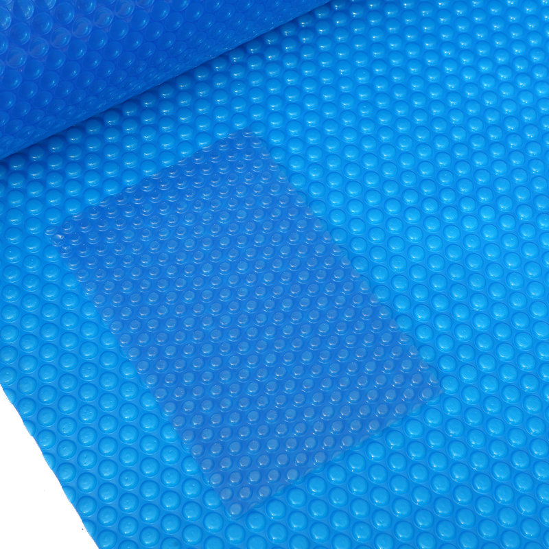 Couverture solaire flottante pour piscine 14 ', H 1 po x l 14 po x P 14 po