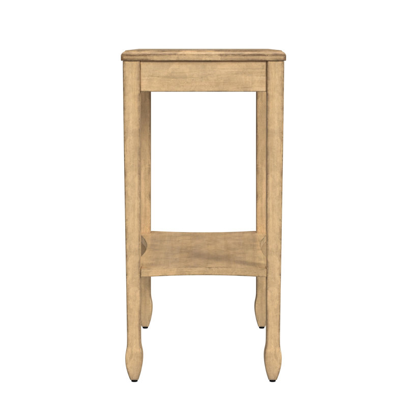 Gilbert End Table, Antique Beige