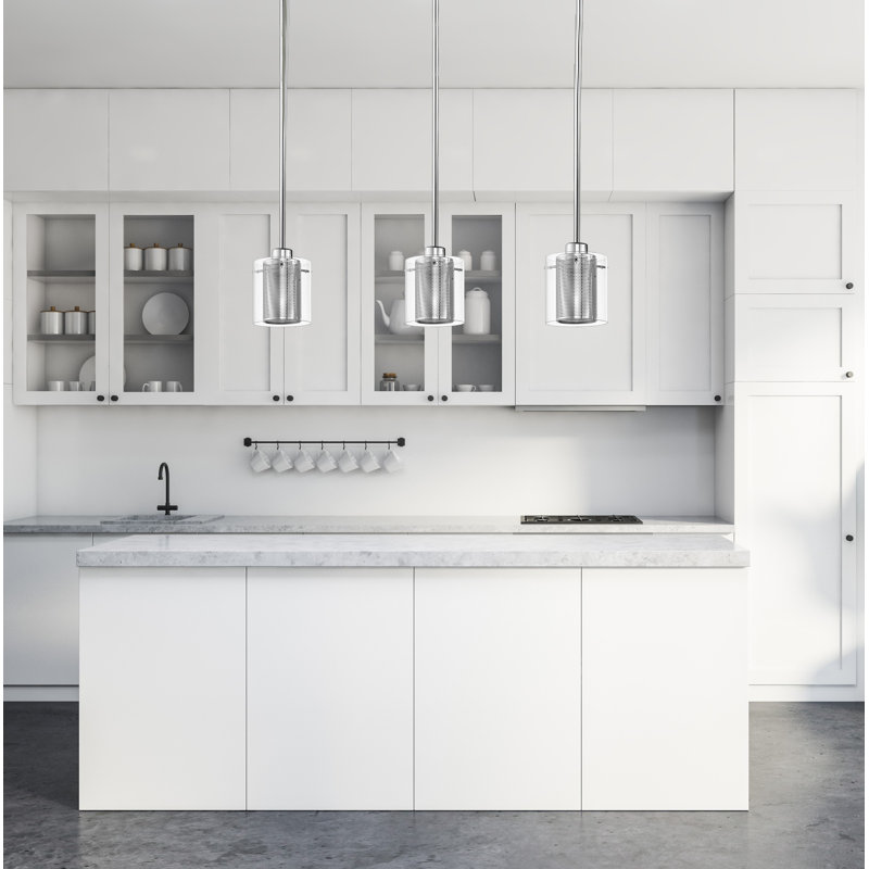 Luminaire suspendu cylindrique unique à 1 lumière Audino